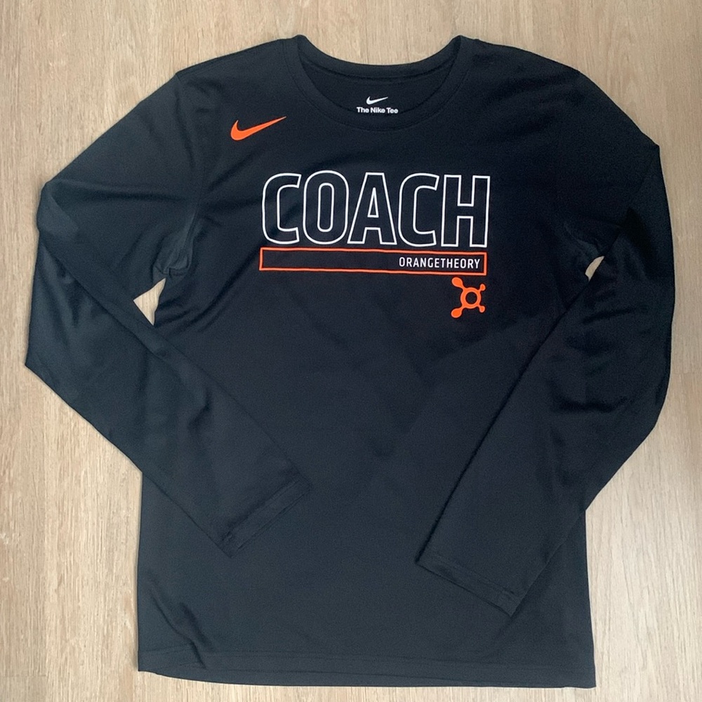 Orangetheory coach men’s long sleeve shirt